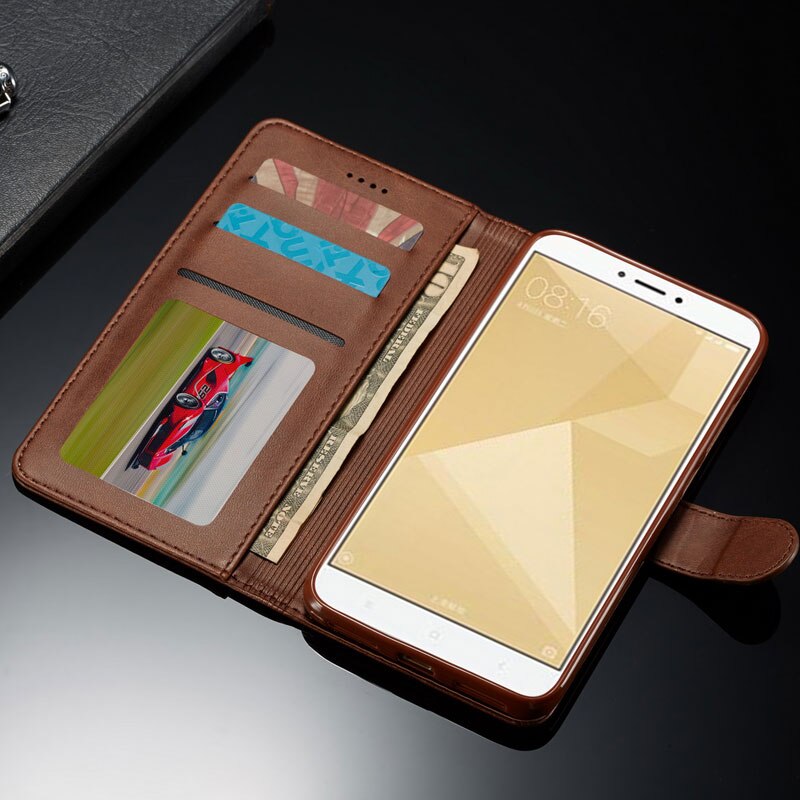 Leather Case For Xiaomi Redmi Note 4 Cover Case Luxury Magnetic Flip Book Funda Xiomi Redmi Note 4 X 4X Phone Cases Wallet Etui