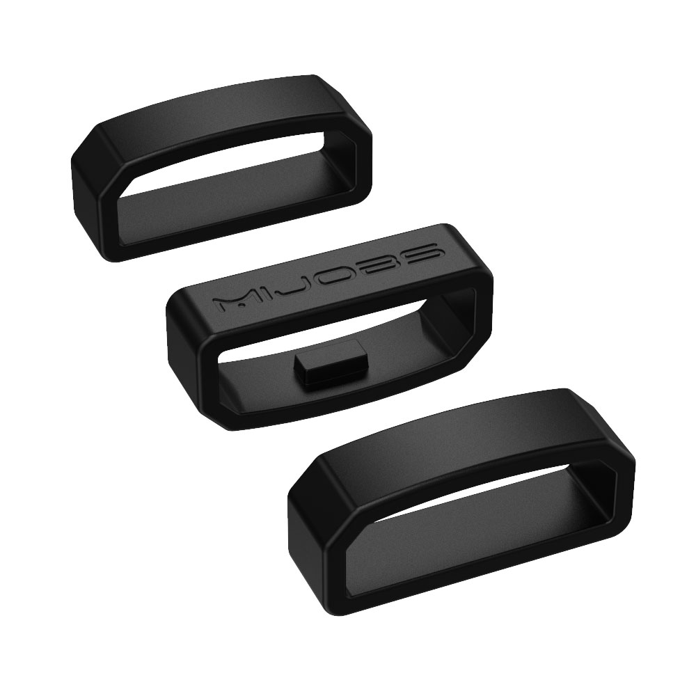 Anillo de goma de retención para Honor Band 5, correa de repuesto para Huami Amazfit GTS, soporte de seguridad, retenedor para reloj Huawei: XL / Arena rosa