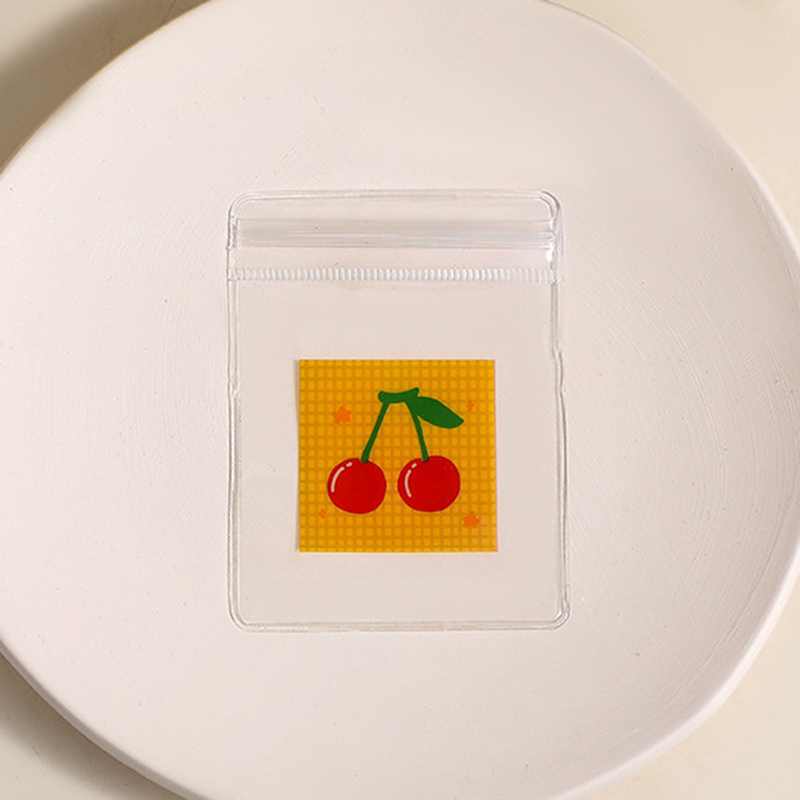 Sacchetti per gioielli in PVC trasparente da 20 pezzi sacchetti sacchetto di immagazzinaggio carino anti-ossidazione per orecchini collana braccialetto Schermo sacchetto di imballaggio