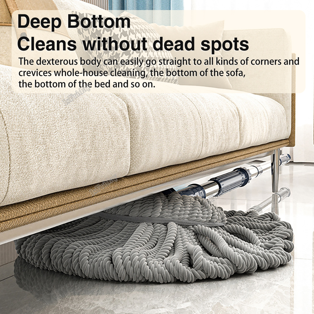 Roterende Zelfdraaiende Water Mop Geen Handwas Mop Huishoudelijke Mop Vloerreinigingsmop Luie Persoon Mop Vloerreinigingsgereedschap