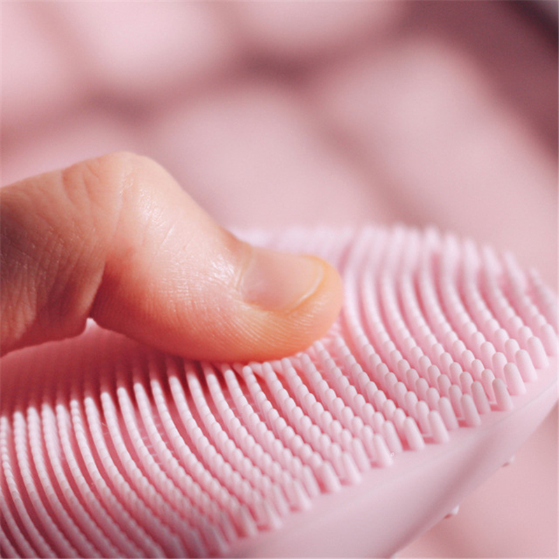 Elektrische siliconen gezichtsreiniger, ultrasone gezichtsmassageborstel, dieptereiniging, vibrator, make-up verwijderaar
