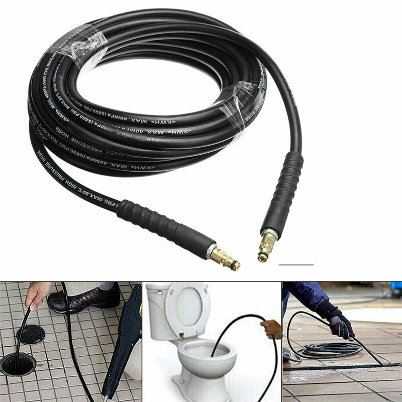 Svart högtryckstvätt vattenslang pvc mikro droppbevattning rör anläggning duschslang trädgård bevattningsslang