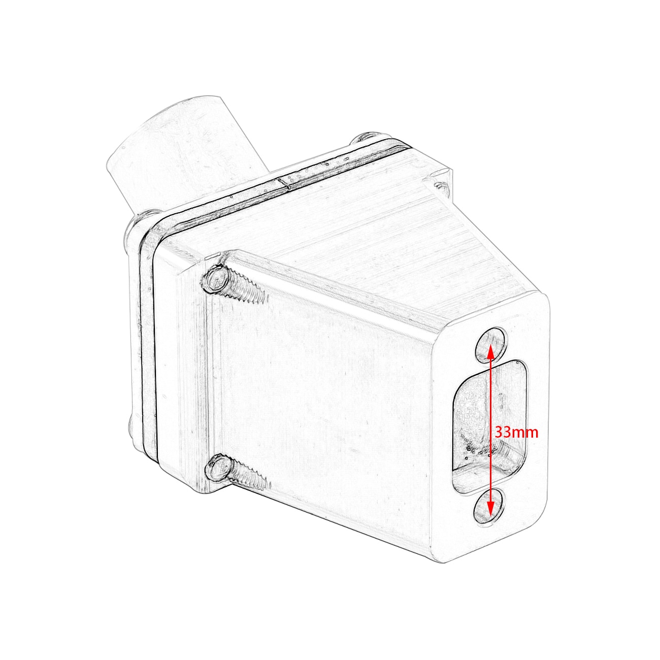 Juego de admisión de válvula de Reed para Bicicleta Motorizada de Gas de 32mm, 66CC/80cc de puuvoir