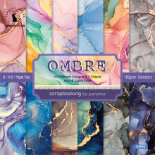 Kljuyp 24 Sheets 6 &quot;X6&quot; Alcohol Inkt Papier Scrapbooking Patroonpapier Pack Handgemaakte Ambachtelijke Papier Achtergrond Pad Kaart