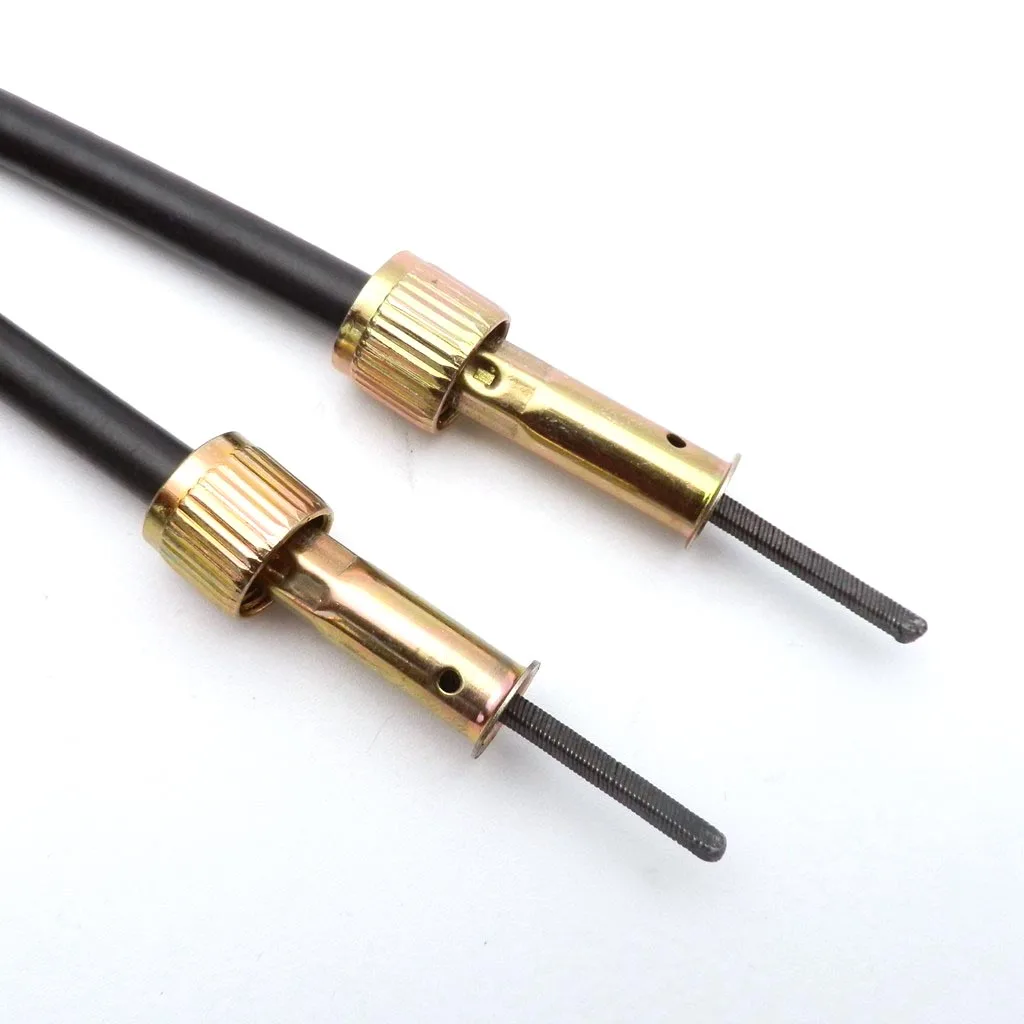 Motorcycle Speedometer Cable Double Square Head for Chinese Scooter Parts 80CM-120CM Length