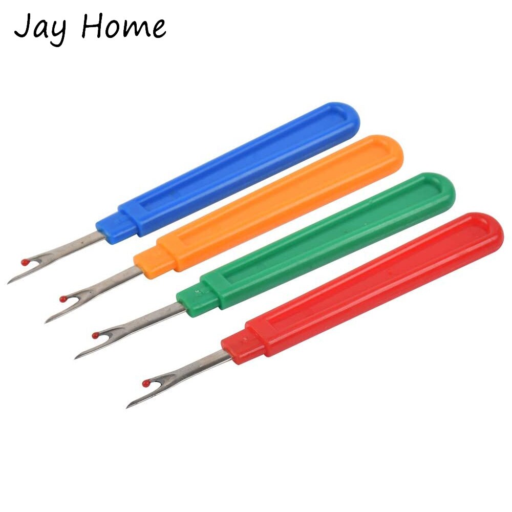 2PCS Sewing Seam Ripper Kit Stitch Unpicker Thread Cutter Tool with Trimming Scissor for Sewing Crafting Removing Threads