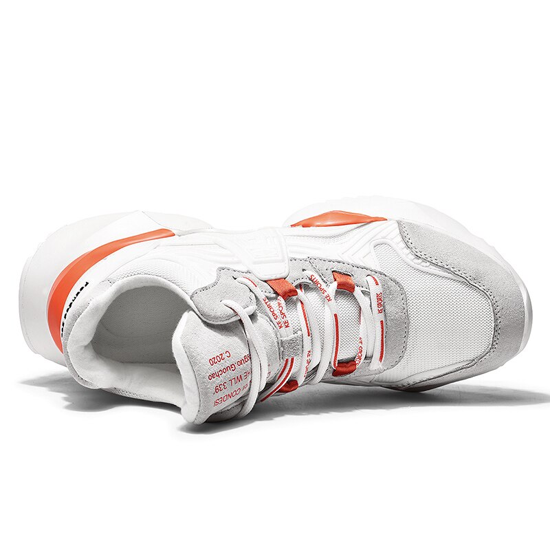 Men Platform Sneakers For Men Running Shoes Comfortable Thick Sole Outdoor Sport Sneaker Athletic Trainers Male Chunky Dad Shoes