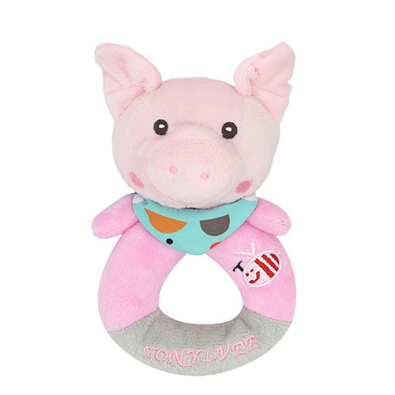 neue Baby Drehmaschine Hängen Ring Cartoon Tier Rasseln Krippe Baby Kinderwagen Hängen Spielzeug Beißringe Gefüllte Puppe: G