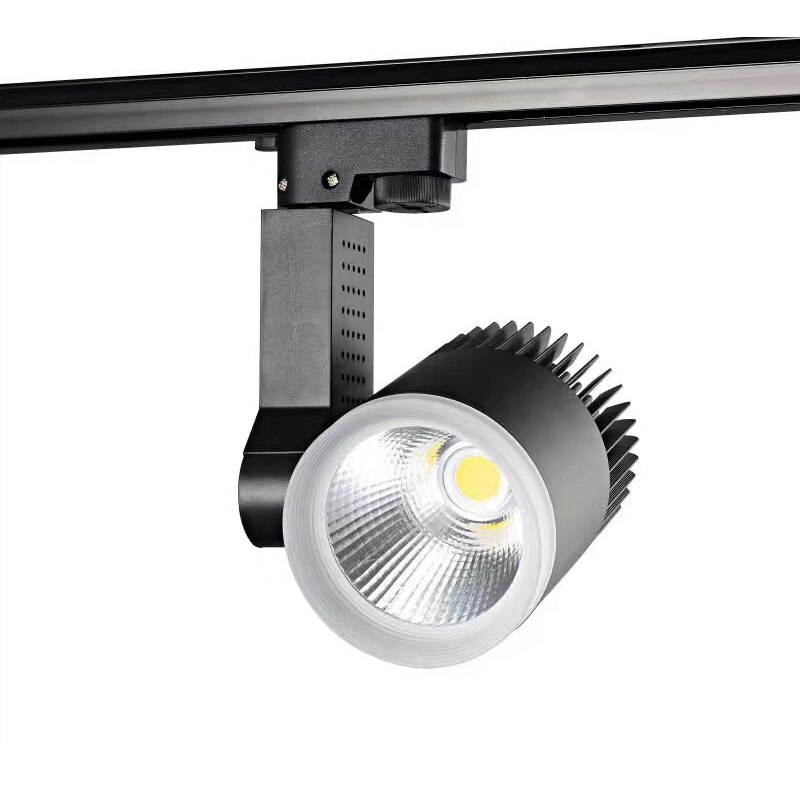 ANJOET 7 W 15 W 20 W 30 W Kolben LED Spur Beleuchtung Aluminium schiene lampe leds strahler iluminacao für kleidung Exklusive Einkaufen beleuchtung