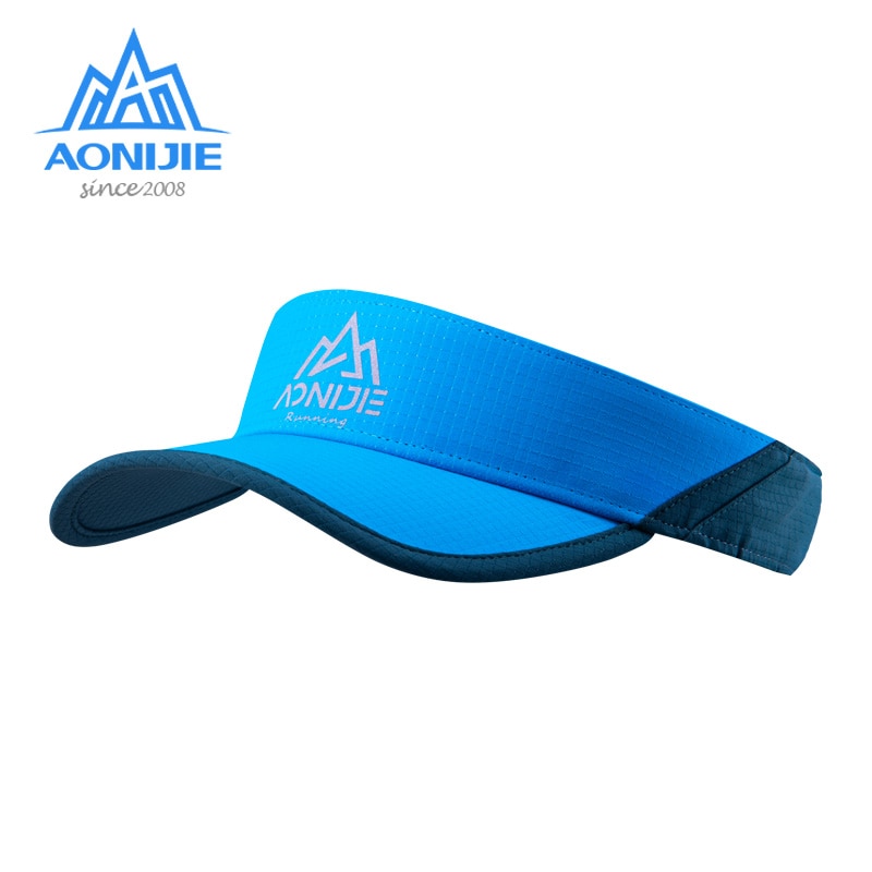 AONIJIE-visera deportiva E4080S ligera, ajustable, con correa, Anti UV, para playa, Golf, pesca y Maratón