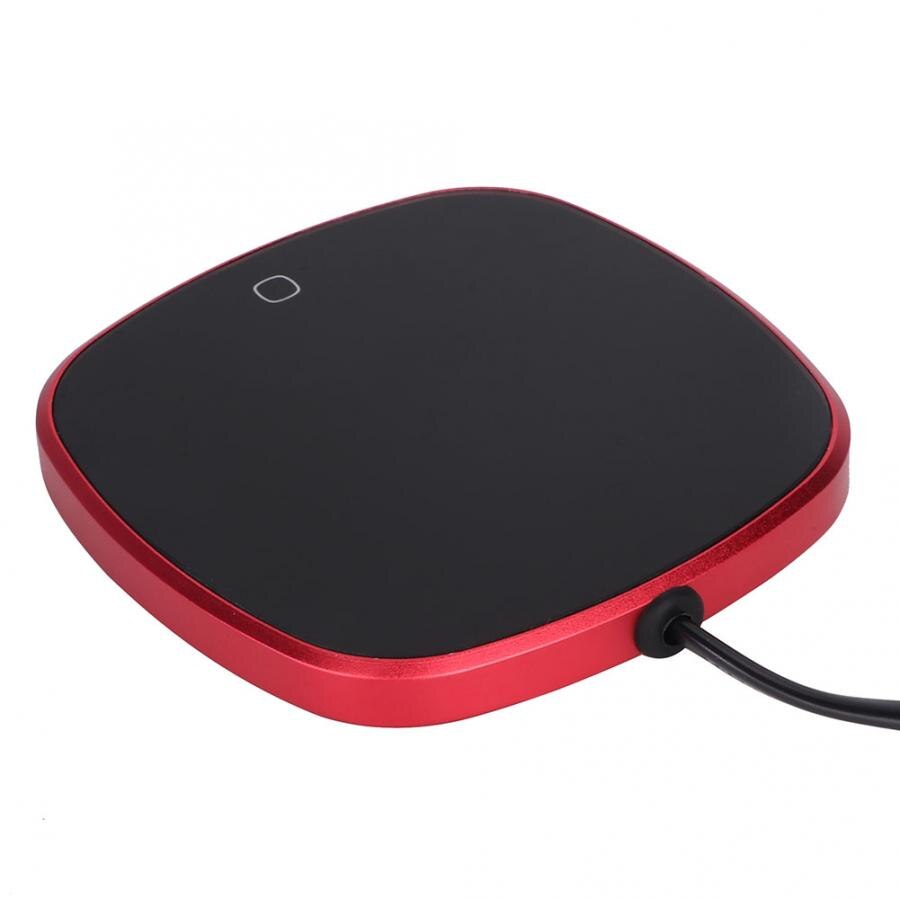 EU 220V 8 Hours Electric Powered Cup Heating Mat Pad Cup Warmer Plate Heater for Tea Coffee Milk Home Office