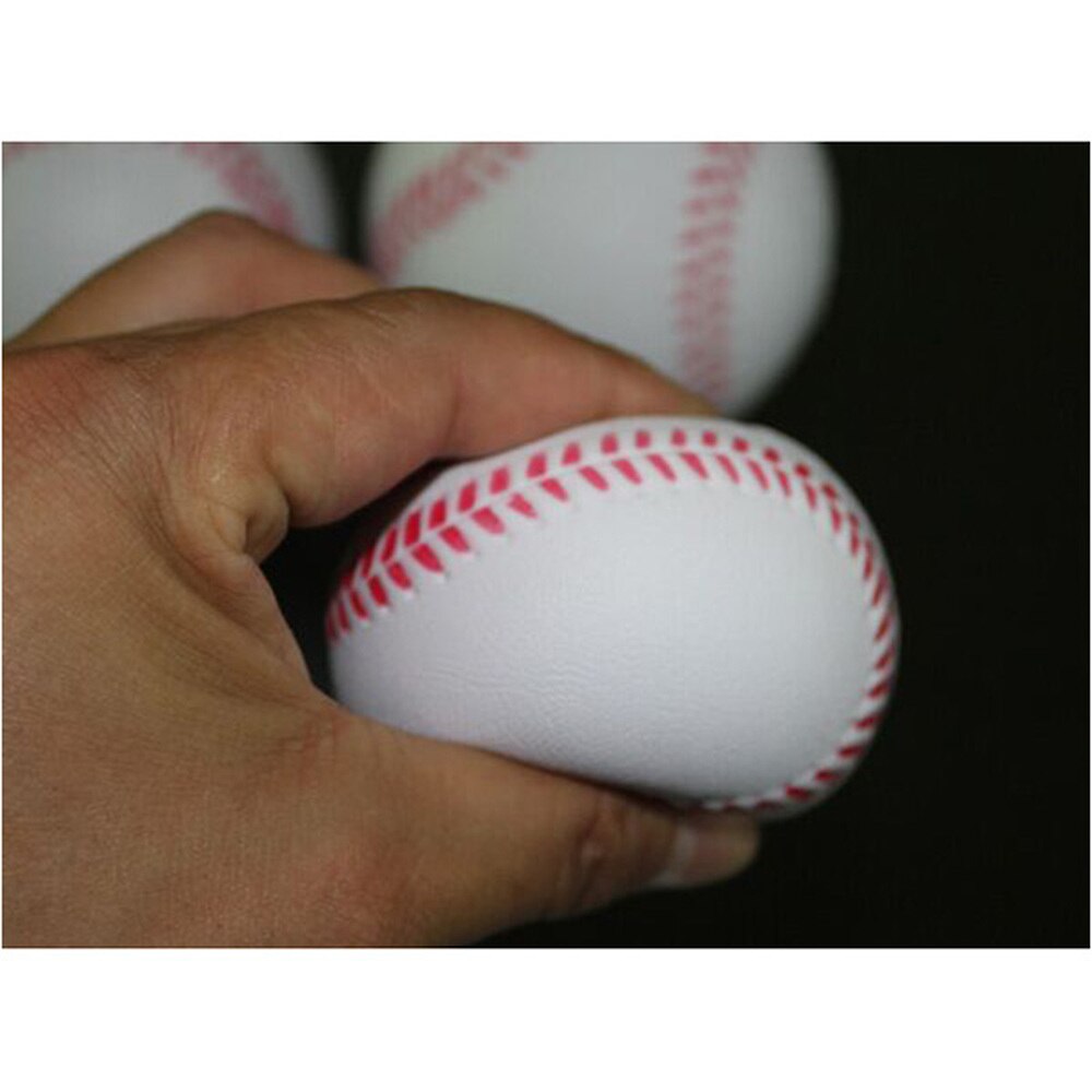 12er Übungsbaseball - 63mm Weiches PU - für Schüler & Anfänger