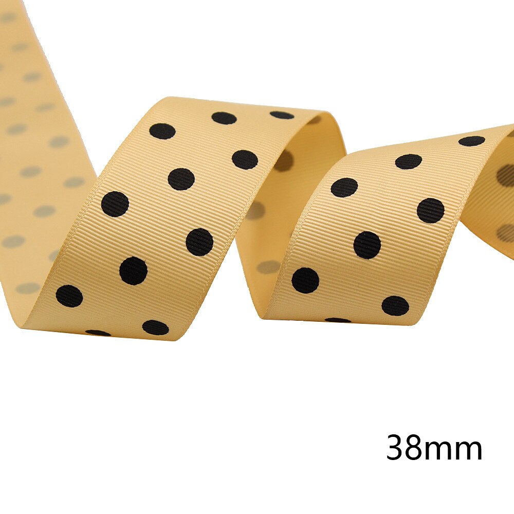 Stippen Grosgrain Lint, 38Mm 5Yards De Tape Voor Naaien Diy Hoofdtooi Accessoires Handgemaakte Materialen M-21106-1: M-21106-5