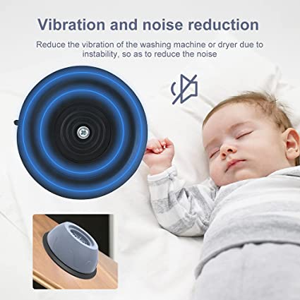 4PCS Anti Vibration Washing Machine Feet Pads Rubber Legs Silent Skid Raiser Mat for Washing Machine Support Refrigerator Base