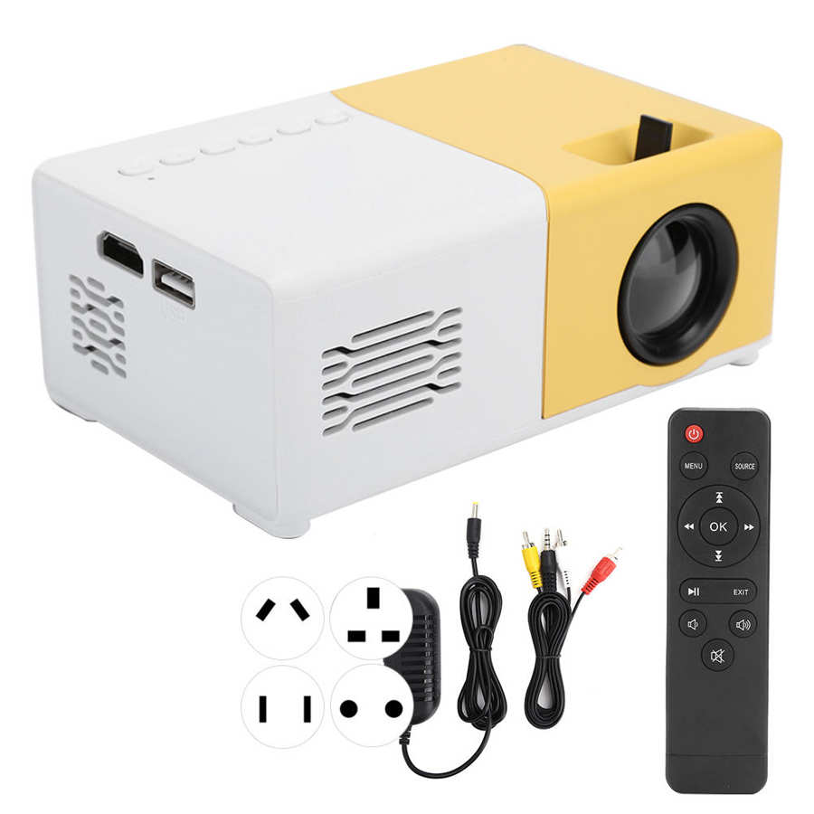 Led video projektor hjemmebiograf bærbar mini 1080p projektor support hdmi usb av fjernbetjening til hjemmebiograf 100-240v
