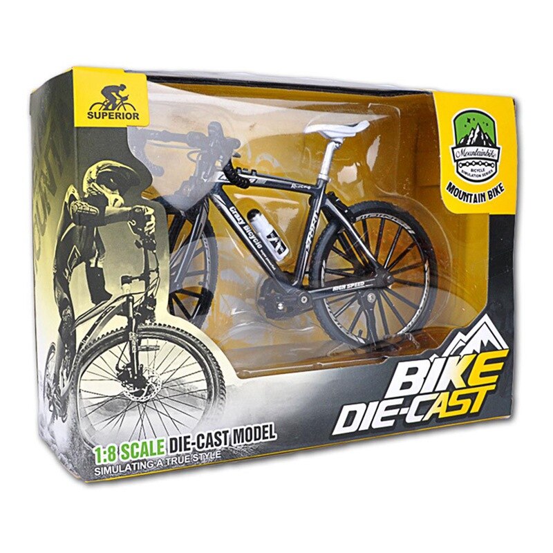 Mini Finger Fahrrad Spielzeug Nette Mountainbikes Fahrrad Modell Fahrrad Technik Dekor Ausgezeichnete Fahrrad Spielzeug für freundlicher