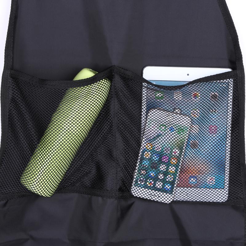 Waterproof Car Seat Back Scuff Dirt Protector Cover for Children Car Seat Organization Bag