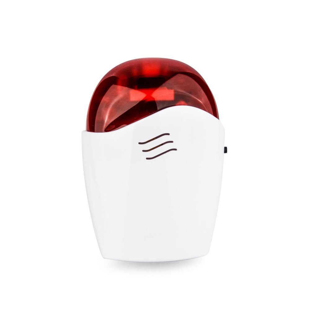 Manufacturers supply household wireless sound and light alarm 433/315 sound and light siren 220V alarm light anti-theft alarm