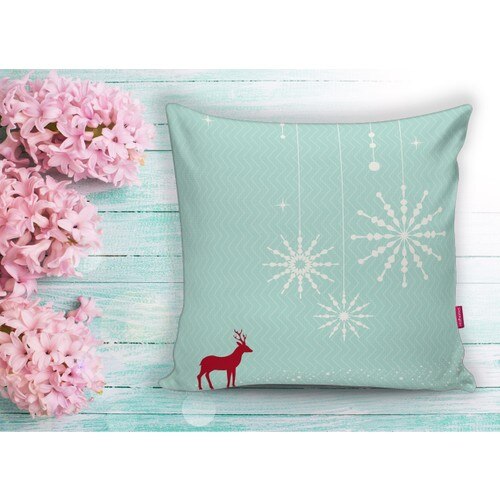 Snelheid Winkel Plaid Achtergrond Vrolijk Kerstfeest Gedrukt Decoratieve Rechthoekige Kussen Kussenhoes Nieuwjaar