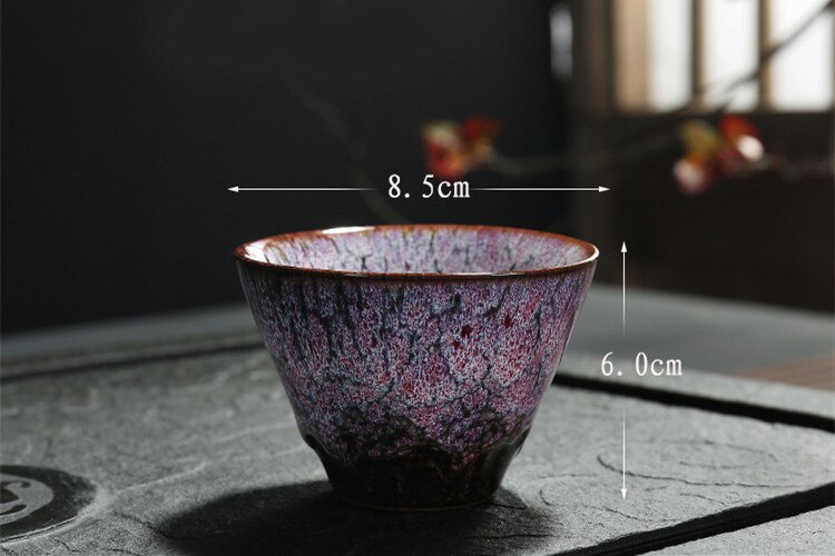 JIA-GUI LUO 120ML cerámica China taza de té Kiln cambiar taza de té de cerámica casera creativa taza de té I060