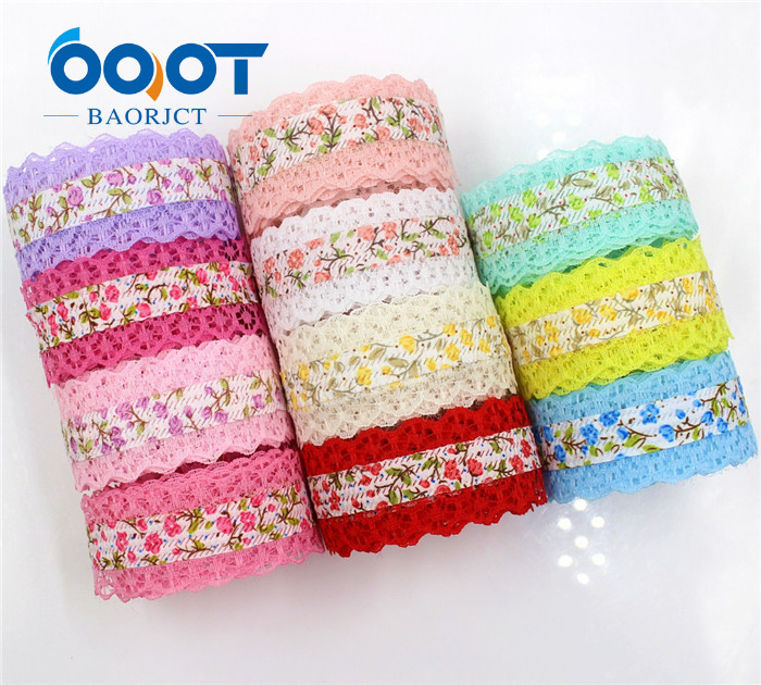 Ooot Baorjct G-18607-358 28 Mm 10 Yards Lace Hollow Bloemen Linten, Diy Handgemaakte Materialen, Kleding Accessoires