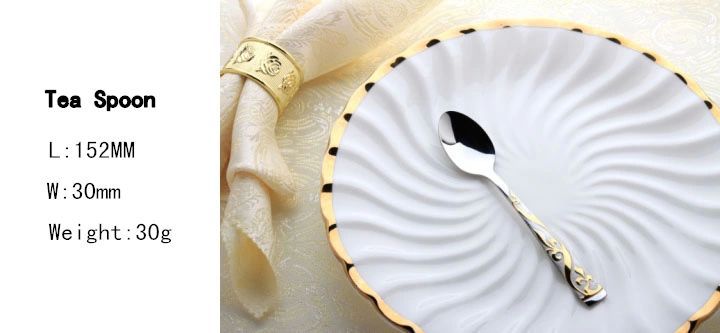 4- częściowy zestaw sztućców ze stali nierdzewnej, zestaw sztućców pozłacanych, zestaw obiadowy, sztućce, sztućce, widelec obiadowy, łyżka, nóż