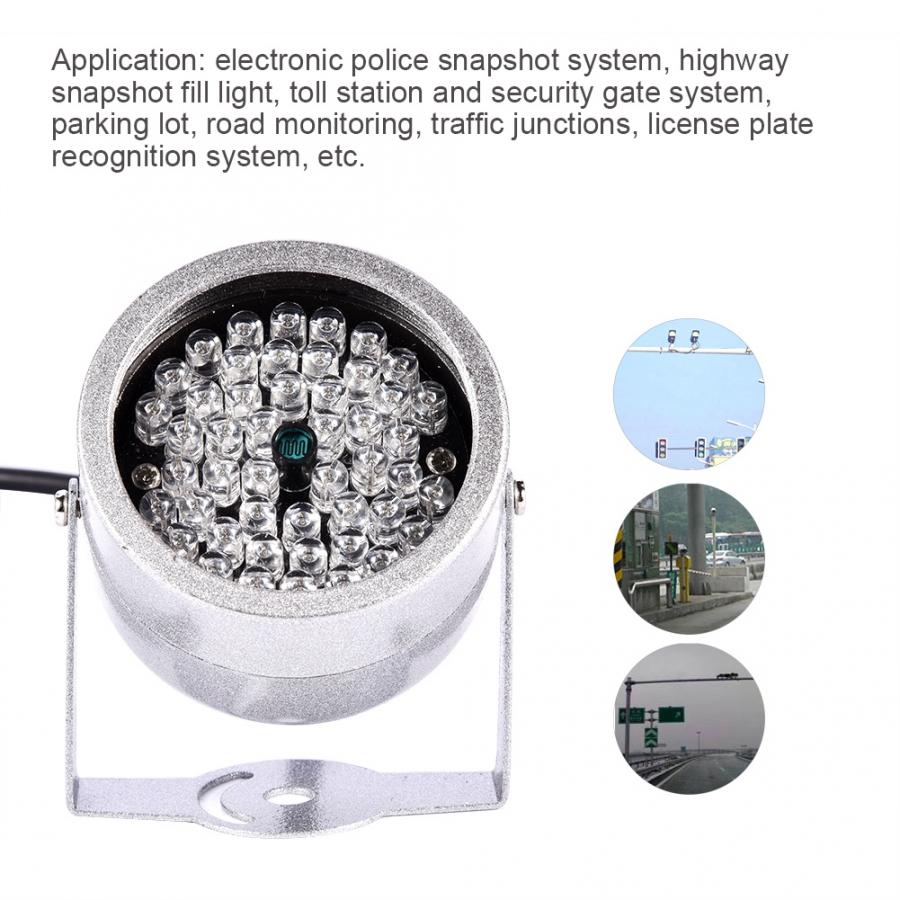 camera infrared night 12V 48 LED Illuminator Light CCTV Security Camera IR Infrared Night Vision Lamp