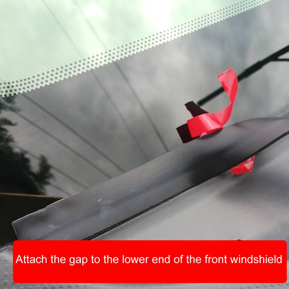 Car Rubber Seal Strips Auto Seal Protector Sticker Window Edge Windshield Roof Rubber Sealing Strip Noise Insulation Accessorie