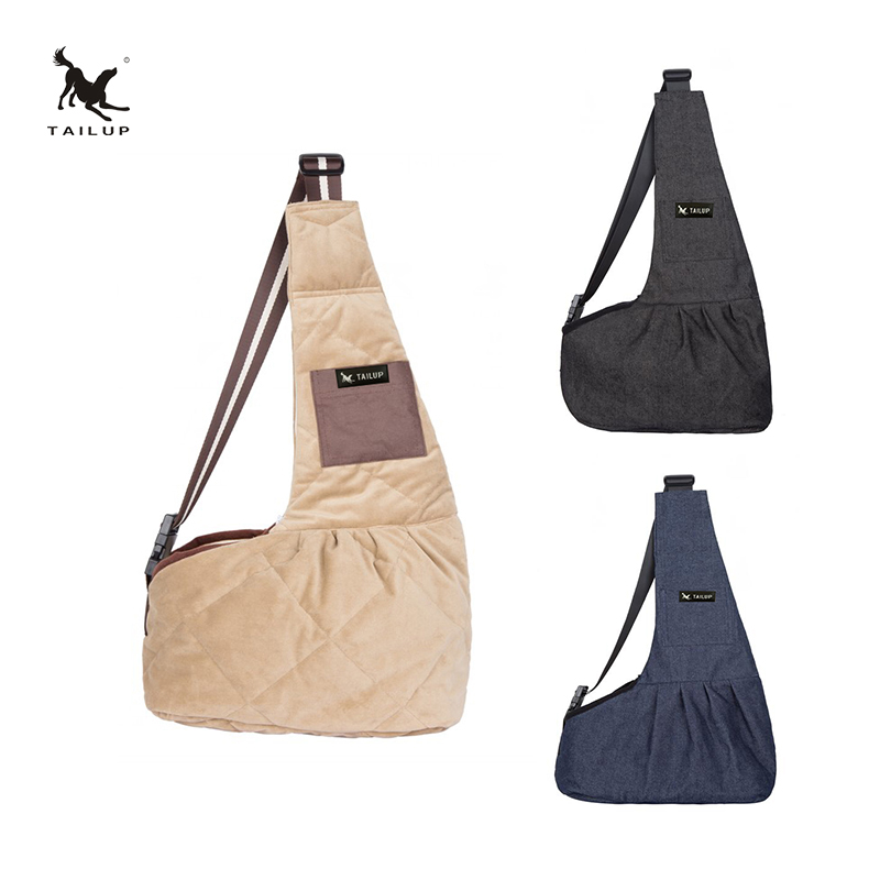 TAILUP Pet Dog Carrying Bag Mesh Cloth Puppy Chihuahua Yorkies Small Cat Slings Backpack
