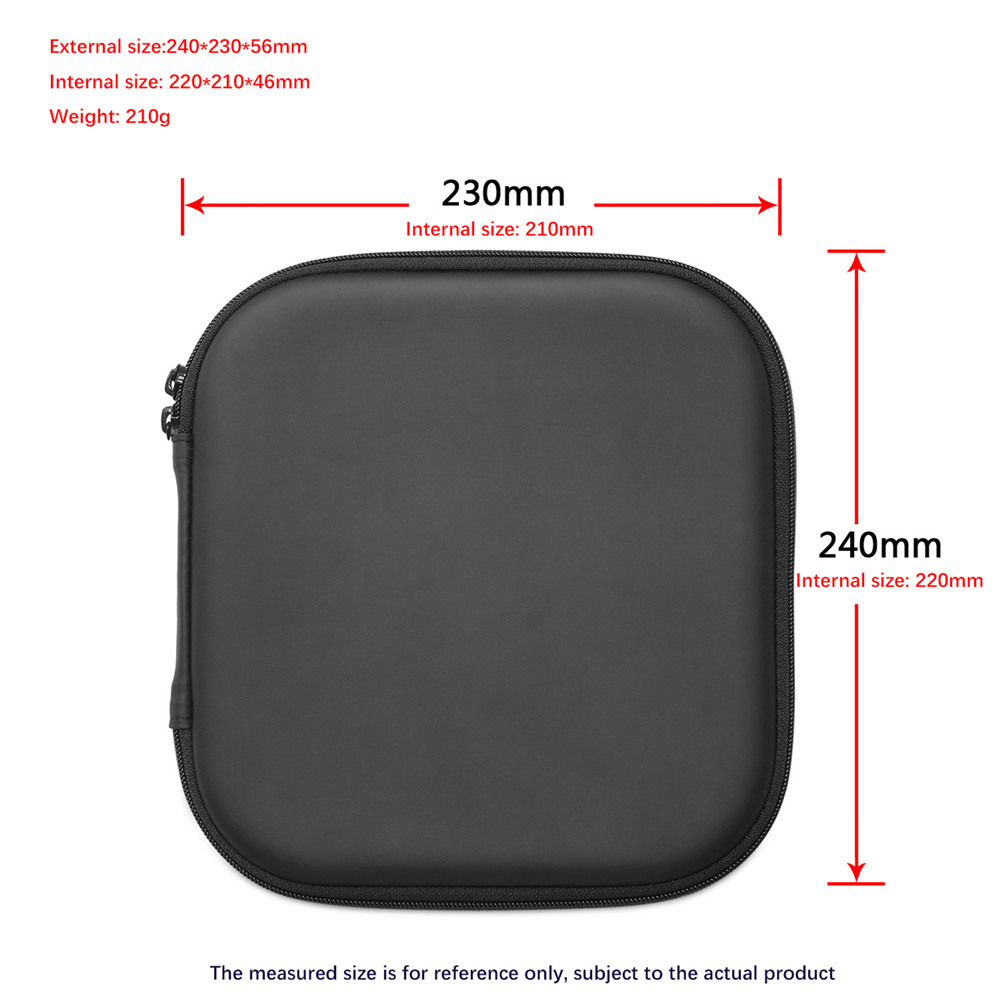 Stoßfeste, tragbare schutztasche, aufbewahrungsbox und tragetasche für mac mini