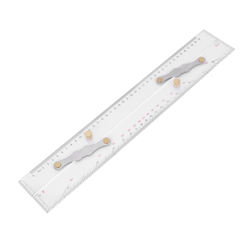 Marine Ruler Parallel Ruler Nautical Charts Parallel Ruler Mapping Points to Pull Parallel Ruler 450MM