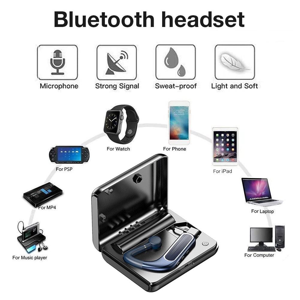 Y11 Bluetooth 5.0 In-Ear Headset Noise Reduction Stereo Earphones with Mic for iPhone for Android IOS Car Handsfree Call Earbuds