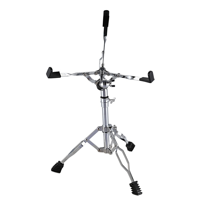 Ad-dumb stativ jazztrommestativ lilletrommestativ trommetilbehør justerbar slagtøjsstøttestativ trommemusikinstrument: Default Title