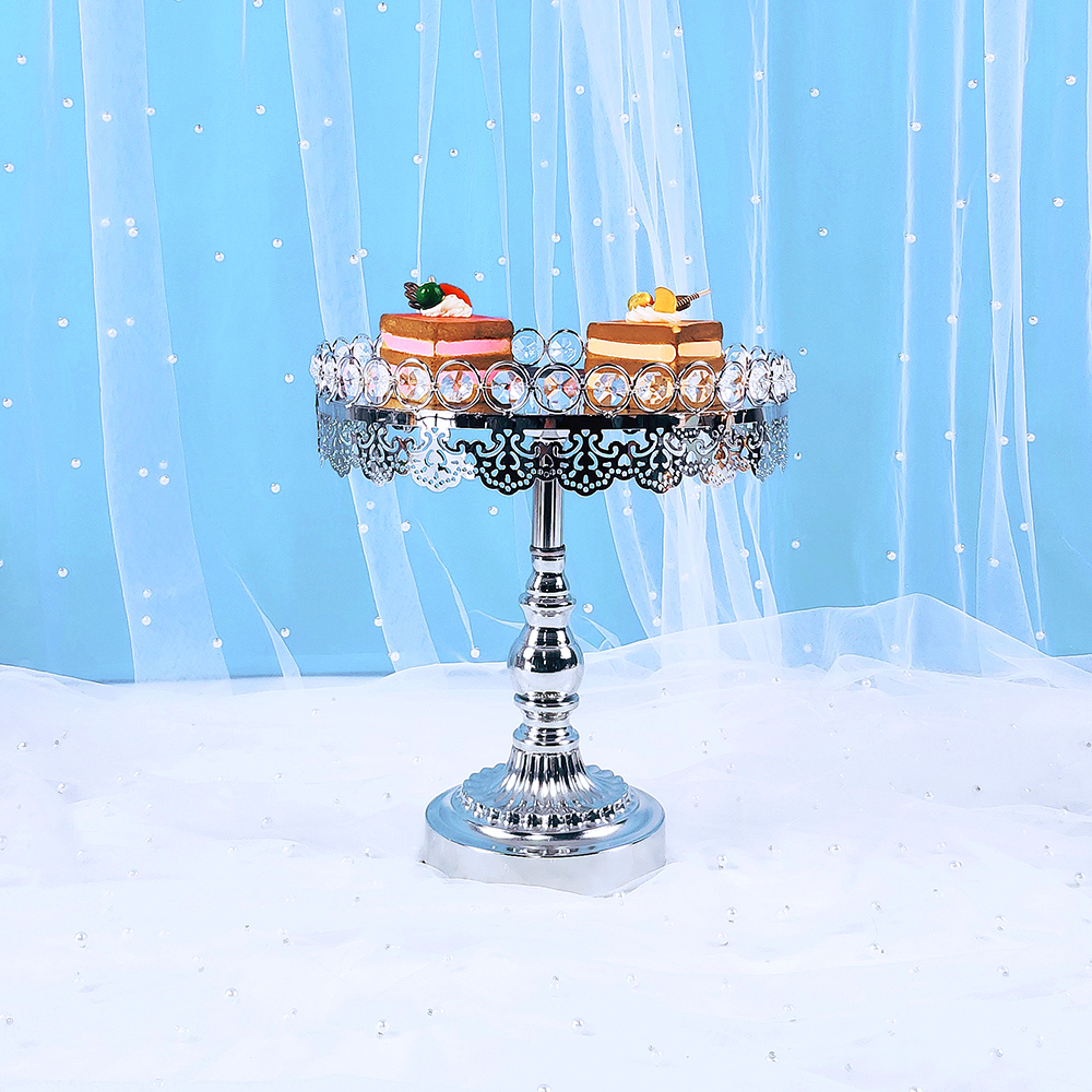 Présentoir à gâteaux en métal avec miroir en acrylique, 1 pièce, sur socle, pour fête d'anniversaire, mariage, Dessert, Cupcake, doré, décor de maison