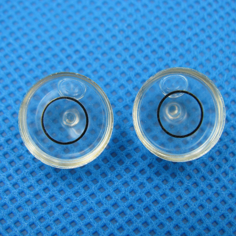 15*8mm Round level bubble Universal protractor Special glass vial Glass level Bubble Round glass vial