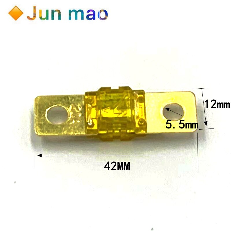 ANS FUSE 20A 30A 40A 50A 60A 70A 80A 100A 125A 150A 175A ANL Fusibles chapados en oro para coche Mini Audio estéreo para coche AFS Fusible
