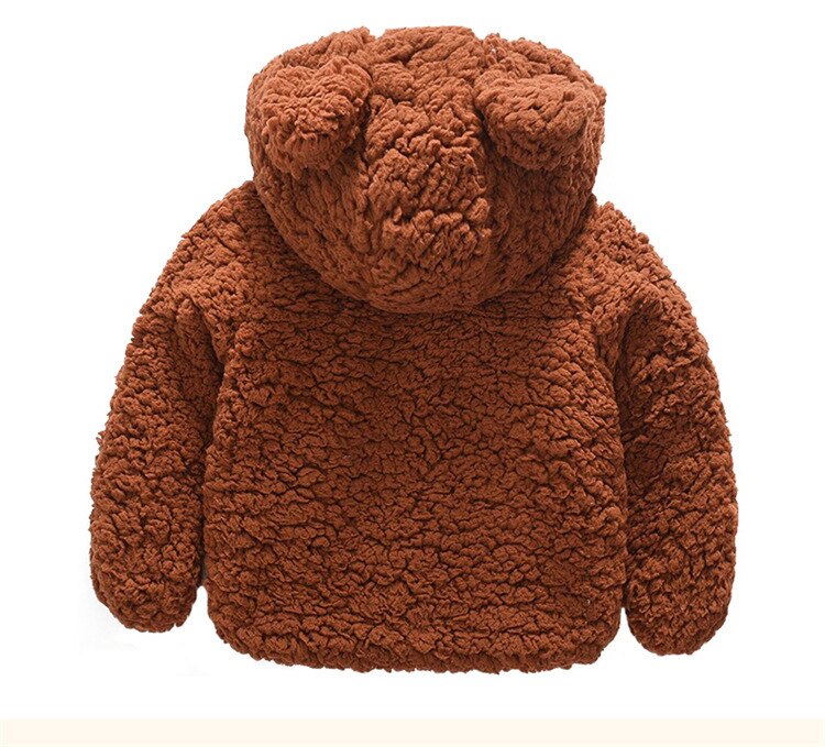 bébé vêtements enfant en bas âge bébé garçons filles vestes à capuche polaire vestes pour les enfants