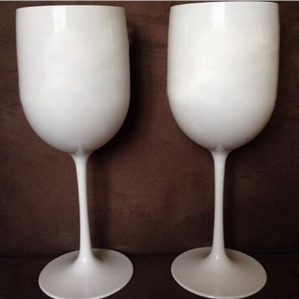 Copas de champán para cóctel, Copas de copa vaso de plástico para champán, 2 uds.: Blanco