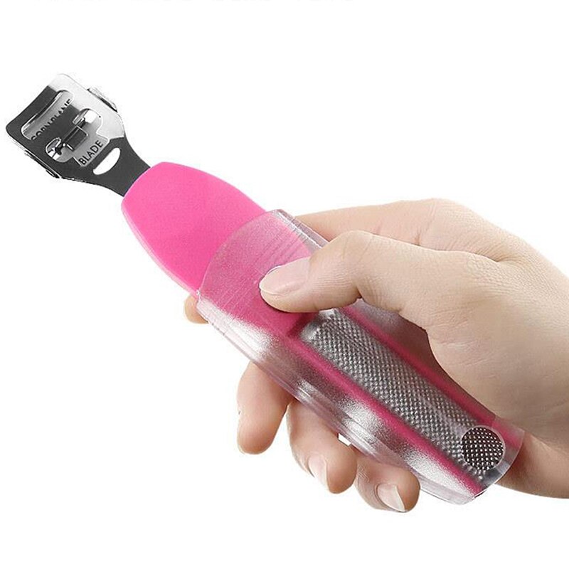 1 ud. De pies lisos, pedicura, removedor de callos, herramienta de cuidado de la piel, Lima de mano para los pies, removedor de cutículas de maíz, cuchilla de afeitar