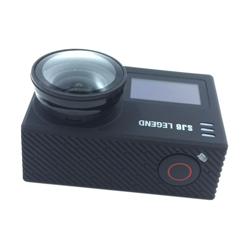 SJCAM SJ6 Accessoires UV Filter Glas Lens + Lens Cover + Behuizing Case Lens Cover Beschermhoes voor SJCAM SJ6 legend Camera