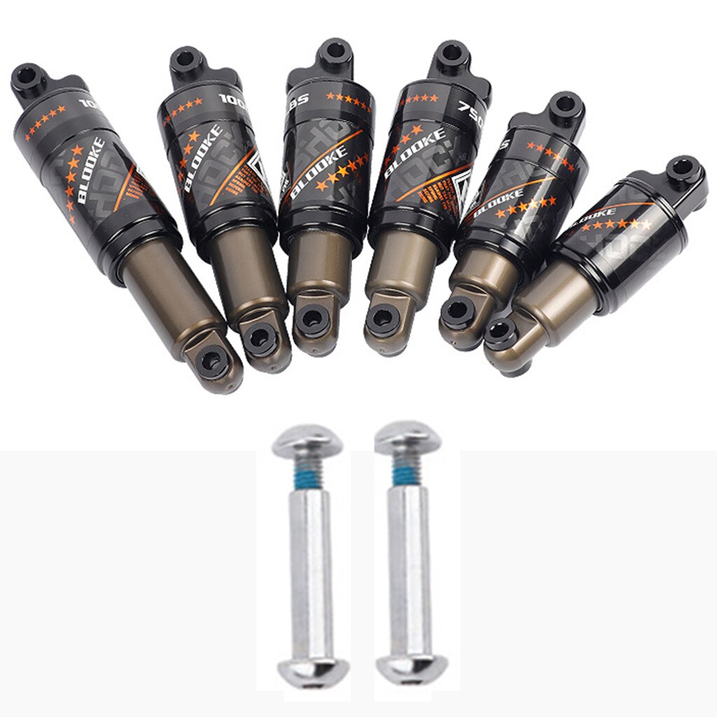 Bike Rear Shock Absorber 120mm 125mm 150mm 165mm 190mm Mountain Bicycle Damping Shocks Cycling Shocking Accessories Absorber