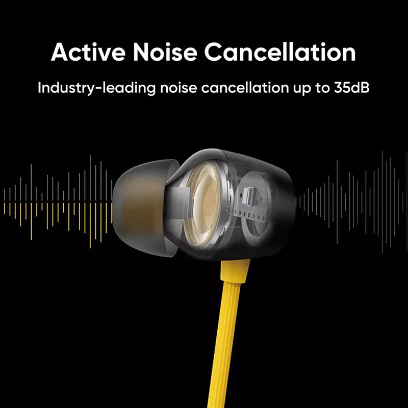 Global Versie Realme Knoppen Draadloze Pro Bluetooth Oortelefoon Actieve Ruisonderdrukking Anc Enc Sport Headset 22 Uur Afspelen