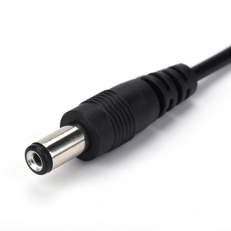 USB naar DC Oplaadkabel 1M 5V Rond Gat 5.5*2.1mm Plug 5V Voeding draad Computer Router Oplader Kabel Adapter Verlengen Koord