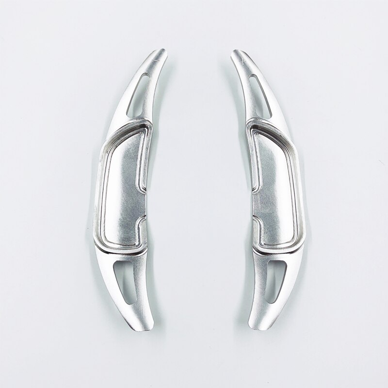 Voor mazda atz / angkesela / cx -4 /  cx -5 stuurwiel schakelpaddles 3d paddles auto decoratie accessoires: Zilver