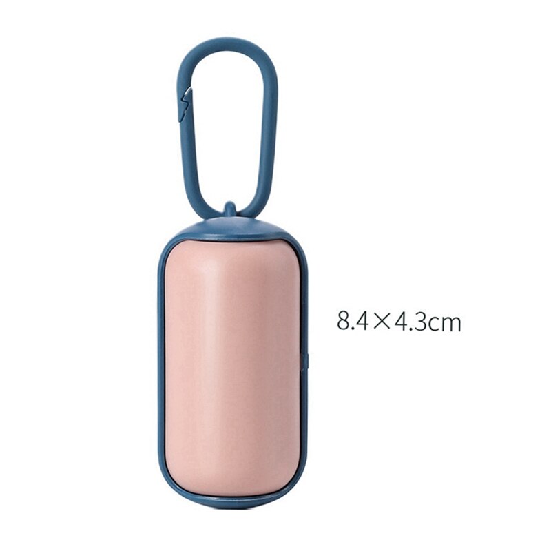 Portable Pet Litter Box Poop Pick-Up Bags with 15pcs Pet Waste Toilet Bag for Pet Outdoor Toilet Clean: P