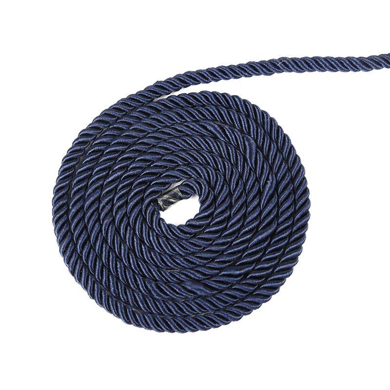 5mm 5/10YD Twisted Cord Rope Trim Craft Decorative Nylon Rope Handmade Cording for Sewing Crafts Upholstery Home Décor: 3mm / Gold