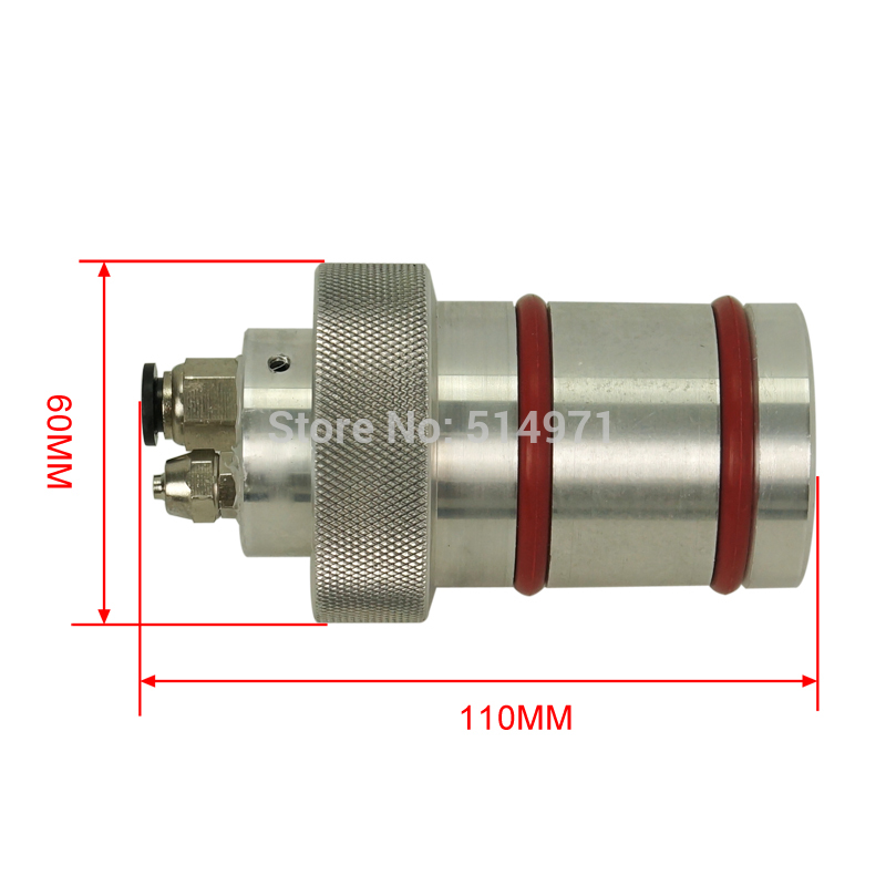 Lcd Separator Onderdelen Vloeibare Stikstof Tank Metalen Connector Voor 5 Cm Diameter Tank Gebruik