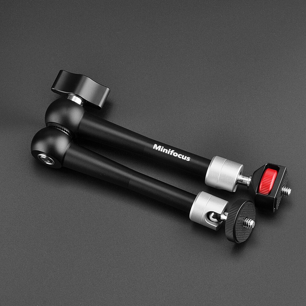 11" Adjustable Articulating Friction Magic Arm Clamp Holder Mount Kit for DSLR Mirrorless Action Camera Monitor Video Vlog Rig