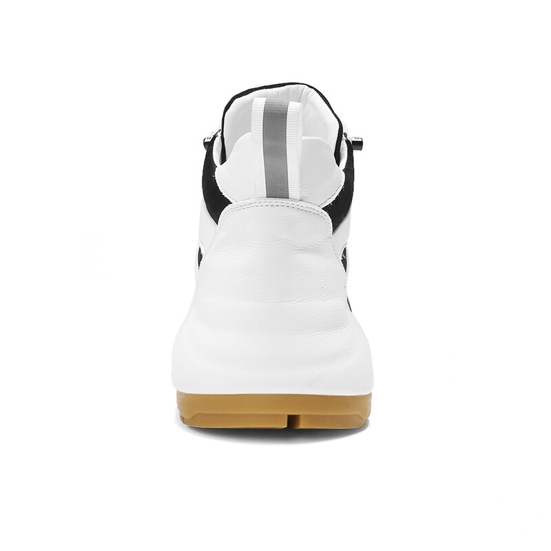 Efterår mænd høj top golfsko ko muskel anti-skrid sportssko mænd skjult hæl golfsko til mænd mærke gym sneakers dreng