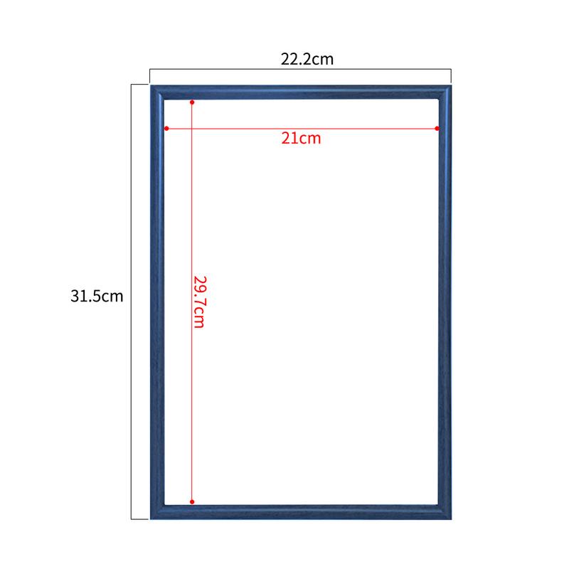 A4 Photo Frame Reinforce Hanging Wedding Decoration Wall Canvas Oil Painting Square Picture Frames Cadre DIY Poster quadros